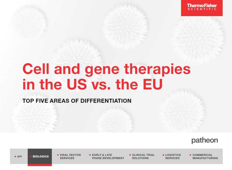 CGT_Cell and gene therapies in the US vs. the EU  Top five areas of differentiation
